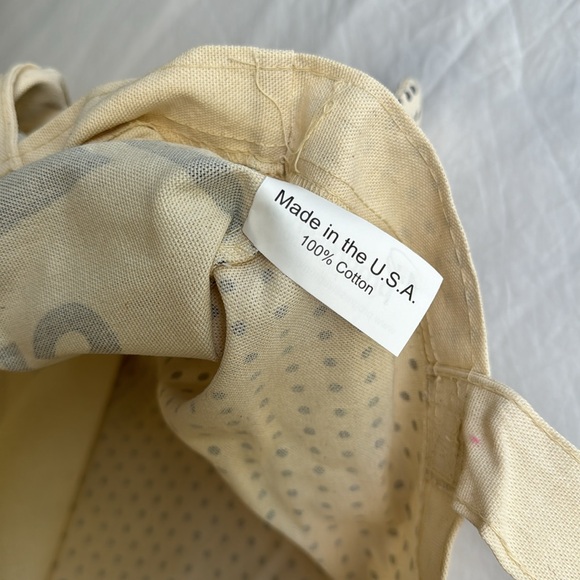 Rebecca Minkoff Small Business Canvas Tote And Matching Pin - Picture 5 of 7